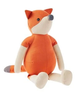 Wholesale ❤️ Linen House Kids Fox Snuggle Buddy Cushion in Apricot 🎁