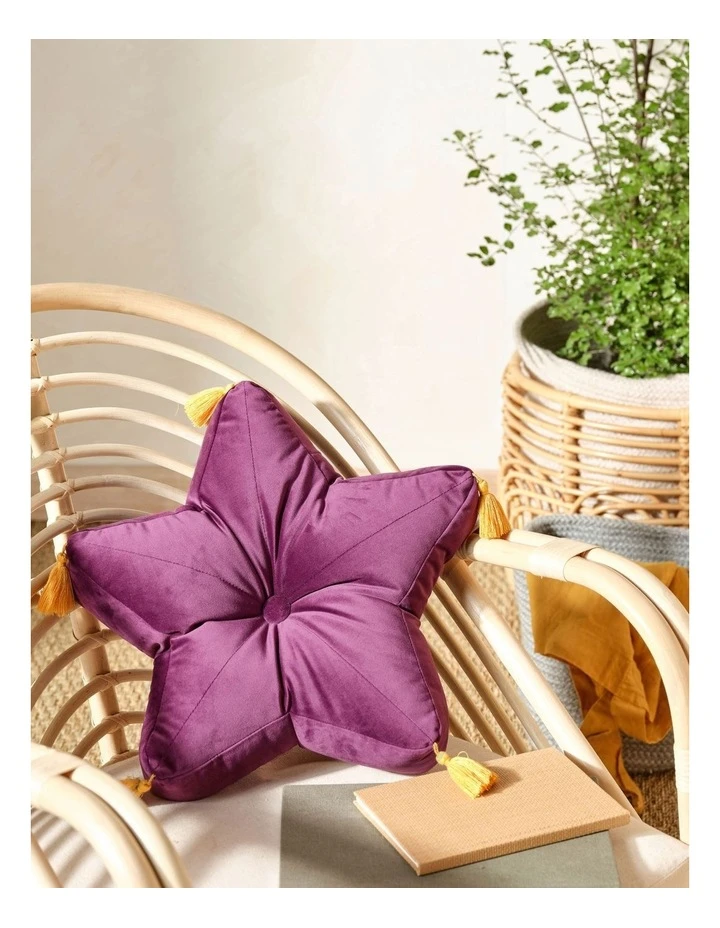 Hot Sale ❤️ Linen House Kids Super Nova Cushion in Grape 🧨 2 Hot Sale ❤️ Linen House Kids Super Nova Cushion in Grape 🧨 - Image 2
