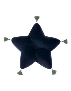 Budget 🥰 Linen House Kids Super Nova Cushion in Navy 🌟