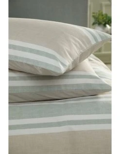 Hot Sale 🎉 Martha Stewart Meridian Stripe Quilt Cover Set Multicolour 😀 -Cozy Bed Store 857706040 6 720x928
