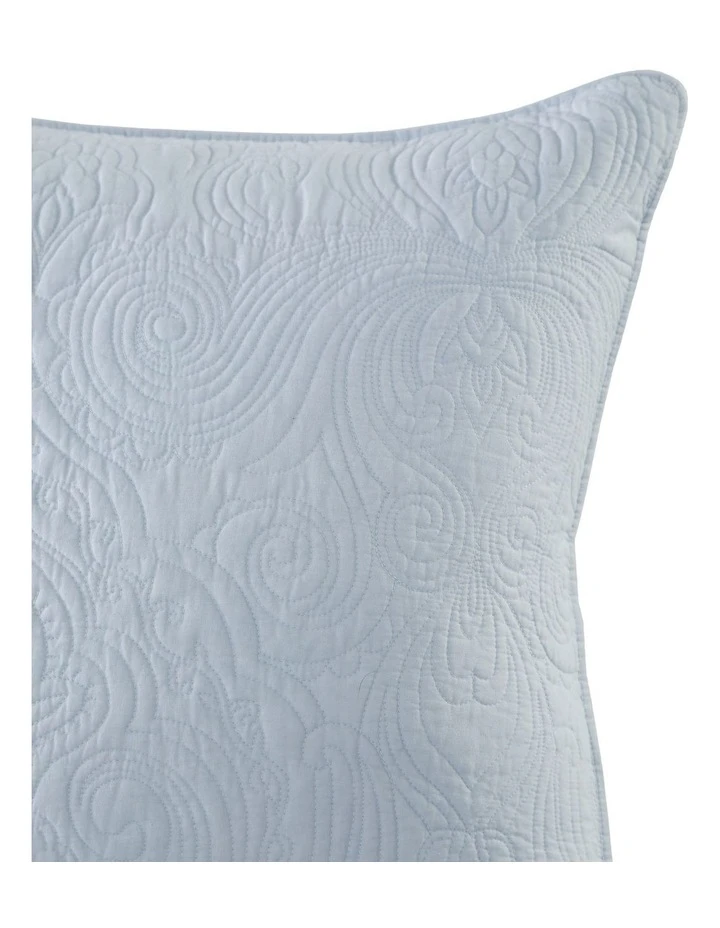 Cheap ๐ฅฐ Martha Stewart Francesca Quilted Quilt Cover Set Blue โ 2 Cheap ๐ฅฐ Martha Stewart Francesca Quilted Quilt Cover Set Blue โ - Image 2