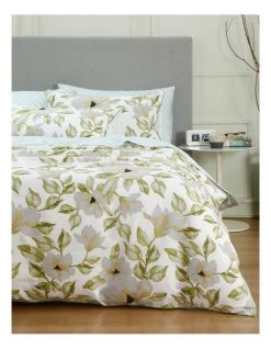 Deals 🛒 Martha Stewart Hampstead Quilt Cover Set Green ⭐