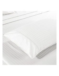 Best reviews of 🔔 Kensington 1200 Thread Count 100% Egyptian Cotton Sheet Set Stripe Hotel Grade White ✔️ -Cozy Bed Store 858078910 4 720x928