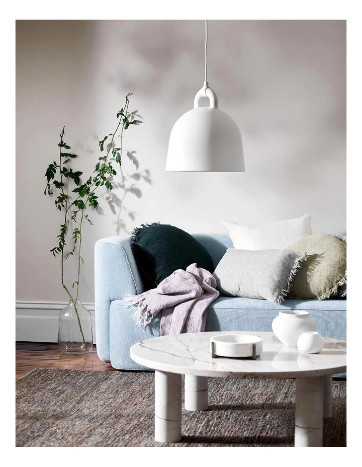 Outlet ๐ Aura Home Vintage Linen Fringe Cushion Fennel ๐งจ 3 Outlet ๐ Aura Home Vintage Linen Fringe Cushion Fennel ๐งจ - Image 3