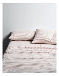 Top 10 🎉 Aura Home Vintage Stripe Sheet Set in Clay 😀