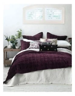 Best reviews of 🌟 M.M Linen Meeka Coverlet Set In Port ⭐