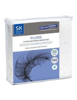 Budget 👏 Protect-A-Bed Plume Cotton Waterproof Fitted Mattress Protector ✨