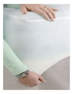 Promo 🔔 O Possum by Protect-A-Bed Quilted Waterproof Mattress Protector White ⌛ -Cozy Bed Store 870013720 3 720x928