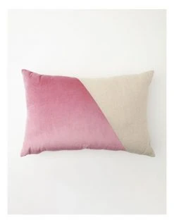 Best deal 💯 Vue Splice Velvet Breakfast Cushion in Pink Clay 🎁