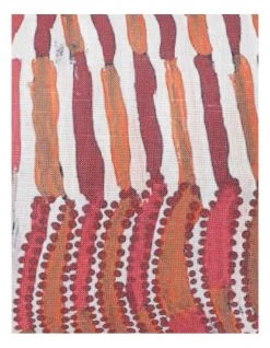 Cheapest 🌟 Warlukurlangu Artists x Vue Breakfast Cushion Mina Mina Jukurrpa (Mina Mina Dreaming) by Helen Nungarrayi Reed ⌛ -Cozy Bed Store 870907330 3 720x928