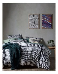 Buy โ Warlukurlangu Artists x Vue Quilt Cover Set Kurrkara Jukurrpa (Dessert Oak Dreaming) by Judy Napangardi Watson โญ