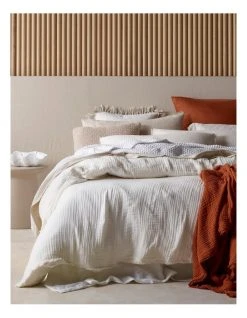 Deals ✔️ Australian House & Garden Alawa Cotton Gauze Quilt Cover Set 🥰