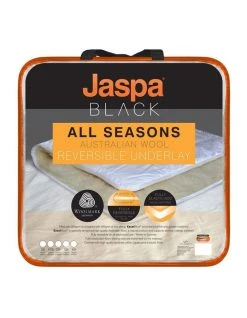 Cheapest 🎁 Jaspa Black All Seasons Underlay White 👏