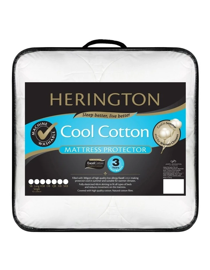 Cheapest ⭐ Jaspa Herington Cotton Mattress Protector 🛒 1 Cheapest ⭐ Jaspa Herington Cotton Mattress Protector 🛒