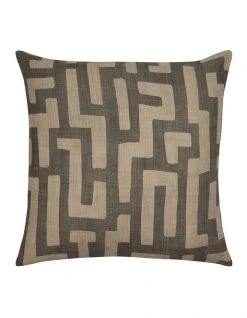 Buy 🔔 Madras Link Kent Cushion 55cm Charcoal ⌛