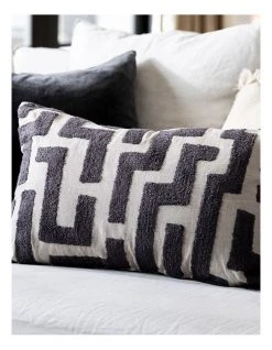 Cheap ⌛ Madras Link Kent Embroidery Cushion Charcoal 40x60cm ⭐ 5 Cheap ⌛ Madras Link Kent Embroidery Cushion Charcoal 40x60cm ⭐ -Cozy Bed Store 883787500 3 720x928