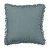 Buy 😍 Madras Link Fringe Cushion 55cm Blue 🤩