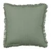 Hot Sale ✨ Madras Link Fringe Cushion 55cm Sage 🎁