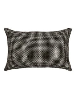 Best reviews of 😉 Madras Link Malala Natural Raw Silk Cushion in Black/Natural 🎉