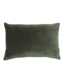 New ๐งจ Madras Link Velvet Cushion Olive ๐ฅฐ