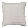 Promo ✨ Madras Link Ascot White Embroidered Cushion 50cm ✨