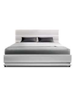 Cheap ❤️ Artiss Lumi Gas Lift Bed Frame Double White Leather 😀 10 Cheap ❤️ Artiss Lumi Gas Lift Bed Frame Double White Leather 😀 -Cozy Bed Store 887812390 4 720x928