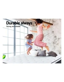 Cheap ✨ Giselle Bedding Euro Top Bed Bonnell Spring Foam Mattress Single 21cm 😍 -Cozy Bed Store 887813020 4 720x928