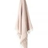Wholesale ✨ Aura Home Vintage Linen Fringe Throw in Shell 👍
