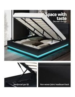 New 😍 Artiss Lumi Gas Lift Bed Frame King Black Leather ✨ 13 New 😍 Artiss Lumi Gas Lift Bed Frame King Black Leather ✨ -Cozy Bed Store 888183460 7 720x928