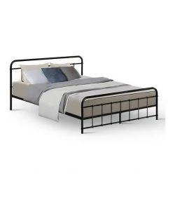 Top 10 ❤️ Artiss Leo Metal Bed Frame Queen Size Black 🔥