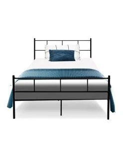 Brand new 👍 Artiss Sol Metal Bed Frame King Single Black 🌟 -Cozy Bed Store 888628960 4 720x928