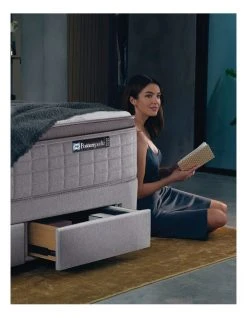 Best Sale 🌟 Sealy SpaceSaver Base 1 End Drawer Myrtle ✔️ -Cozy Bed Store 895875310 3 720x928