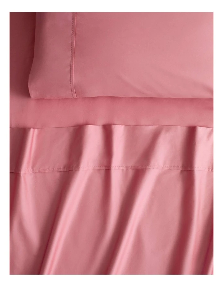 Cheapest ✔️ Sheridan Organic Cotton 400Tc Sateen Sheet Set In Pink Ginger 🔔 2 Cheapest ✔️ Sheridan Organic Cotton 400Tc Sateen Sheet Set In Pink Ginger 🔔 - Image 2