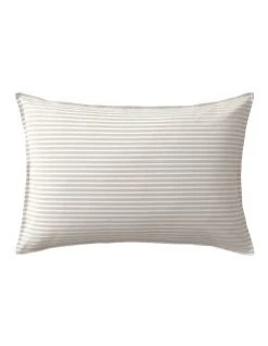 Brand new ⭐ Sheridan Reilly Stripe Breakfast Cushion In Dust - 40cm x 60cm 🎁