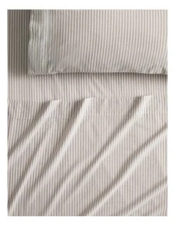 Buy ❤️ Sheridan Reilly Stripe Sheet Set In Dust ⭐