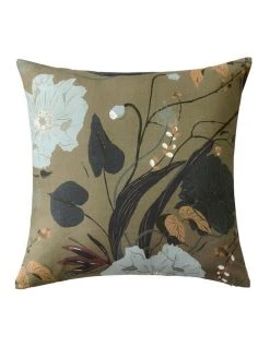 Best Sale 😀 Sheridan Sevanti Square Cushion In Seaweed - 45cm x 45cm ❤️